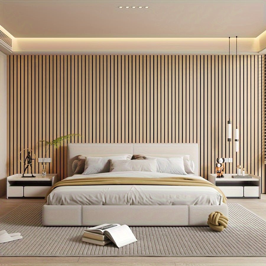 Panel Pared Autoadhesivo 3D Efecto Madera Realista