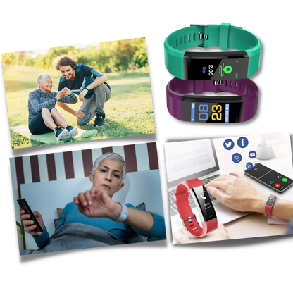 VitaWatch Reloj Inteligente para Mayores con Monitor