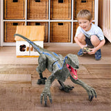 Dinosaurio Velociraptor a Control Remoto Interactivo