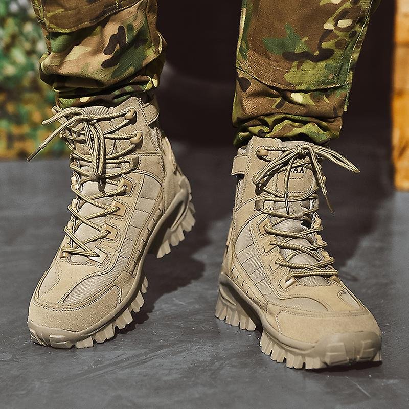 Botas militares impermeables y resistentes a los pinchazos para uso en exteriores