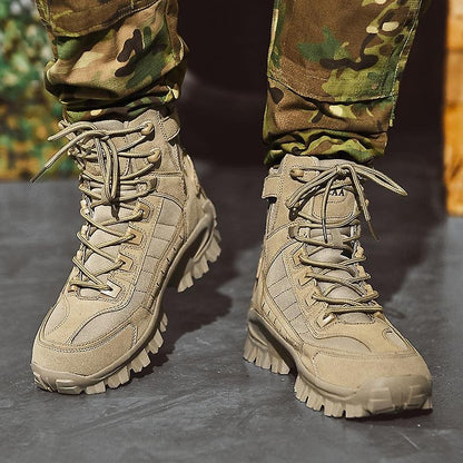 Botas militares impermeables y resistentes a los pinchazos para uso en exteriores