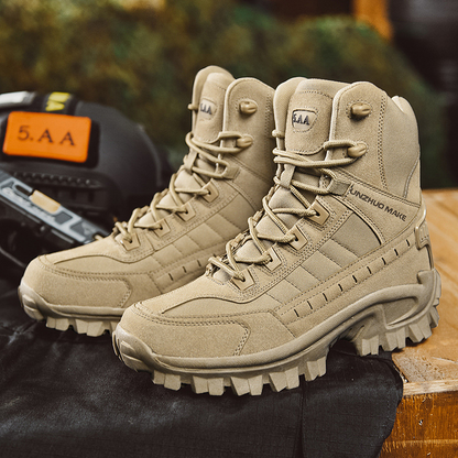 Botas militares impermeables y resistentes a los pinchazos para uso en exteriores
