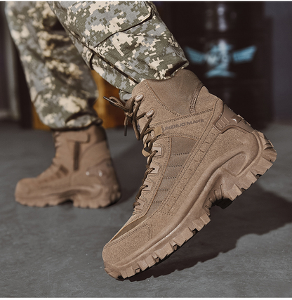 Botas militares impermeables y resistentes a los pinchazos para uso en exteriores