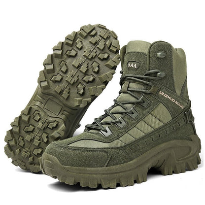 Botas militares impermeables y resistentes a los pinchazos para uso en exteriores