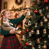 Calendario dell'Avvento KattenKerst – 24 Figure di Gatto in Acrilico per un Natale Pieno di Fascino Felino