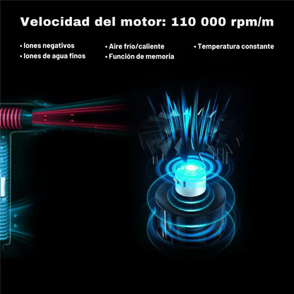 Vyflair | AeroBlitz - Secador de pelo profesional ultraligero