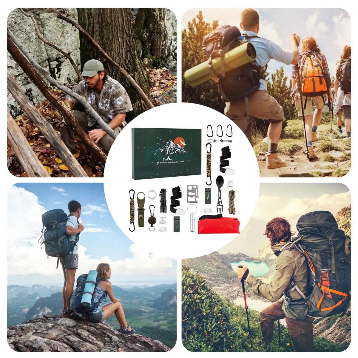 Calendario dell'Avvento di Sopravvivenza 2025 | 24 Strumenti da Esterno per Avventurieri