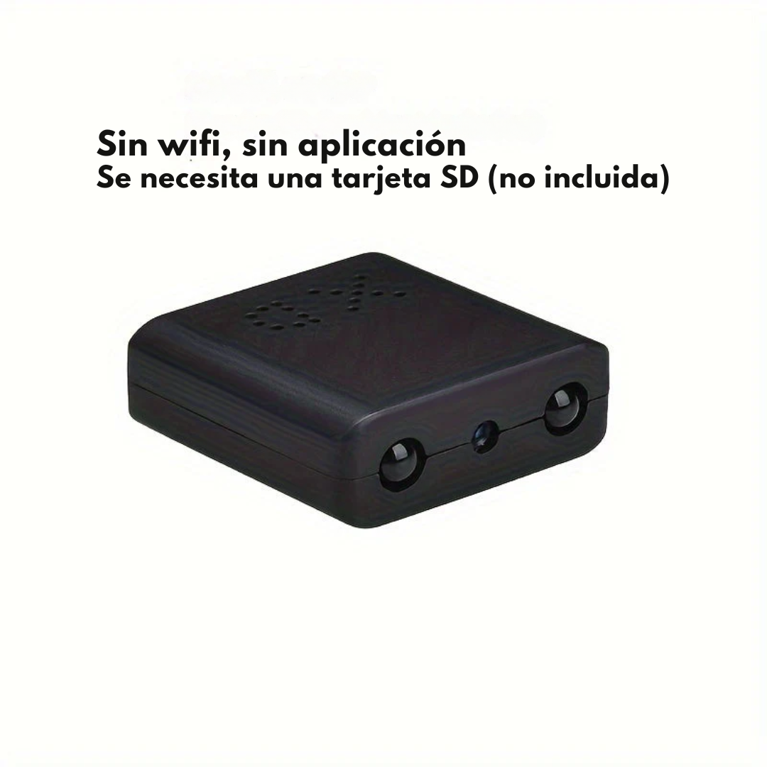 Ultra Compacta Mini Cámara Full HD - Micrófono Bucle SD