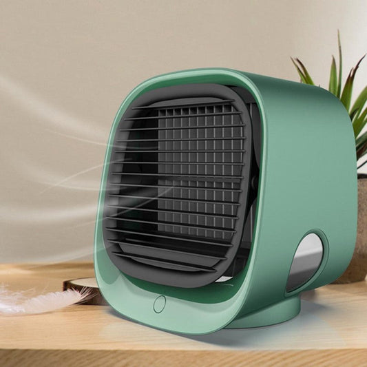 Aron Compacto Aire Acondicionado | Enfriador de aire 2 en 1 y humidificador para el hogar o la oficina